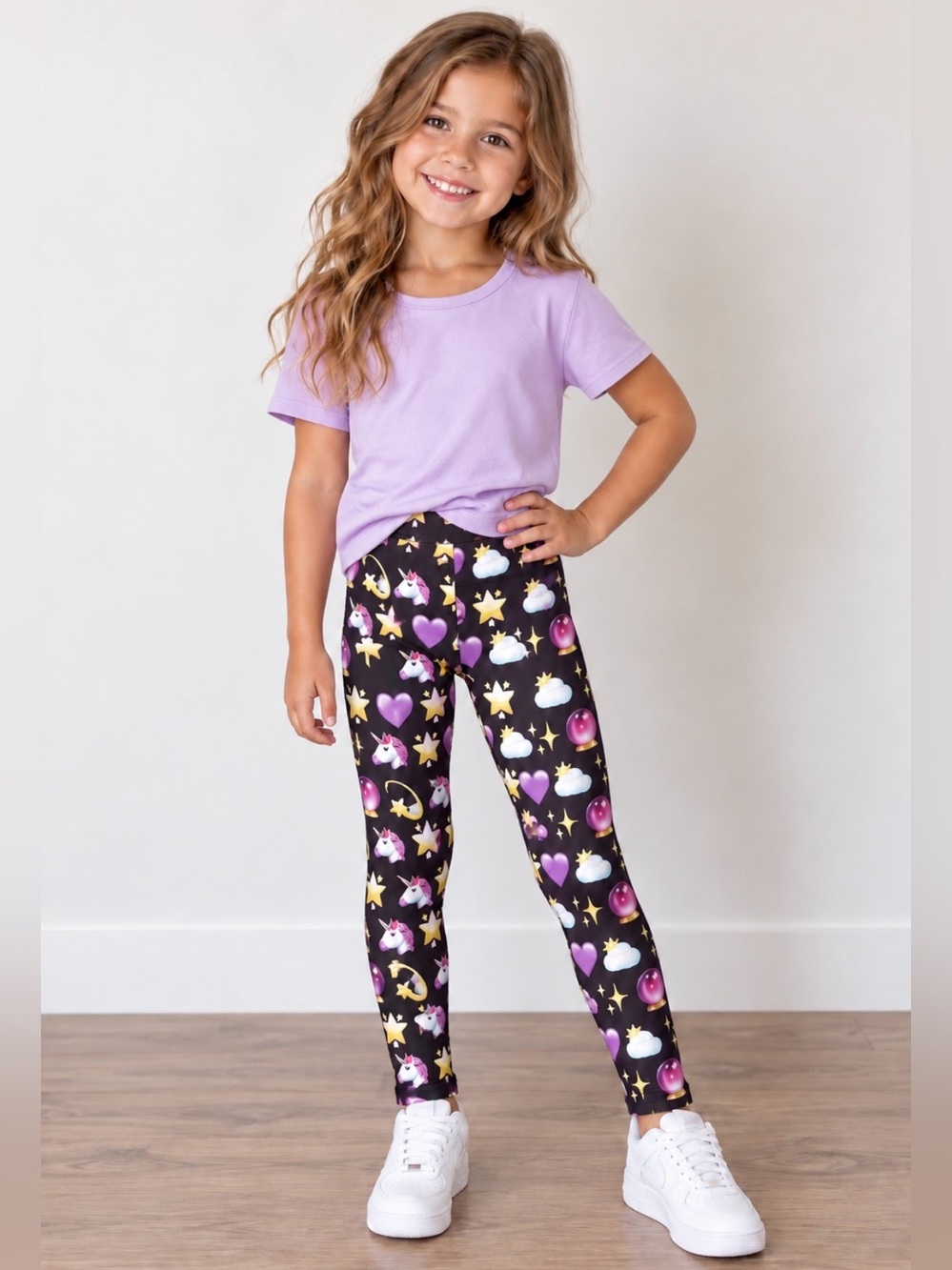 NWT Little Girls Unicorn Leggings